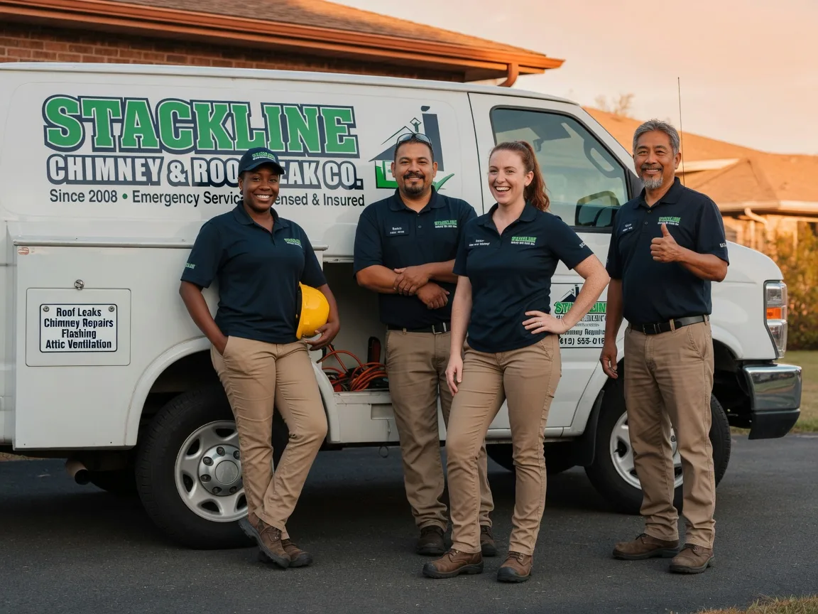 Chimney flashing repair company in Donnellson, IA
